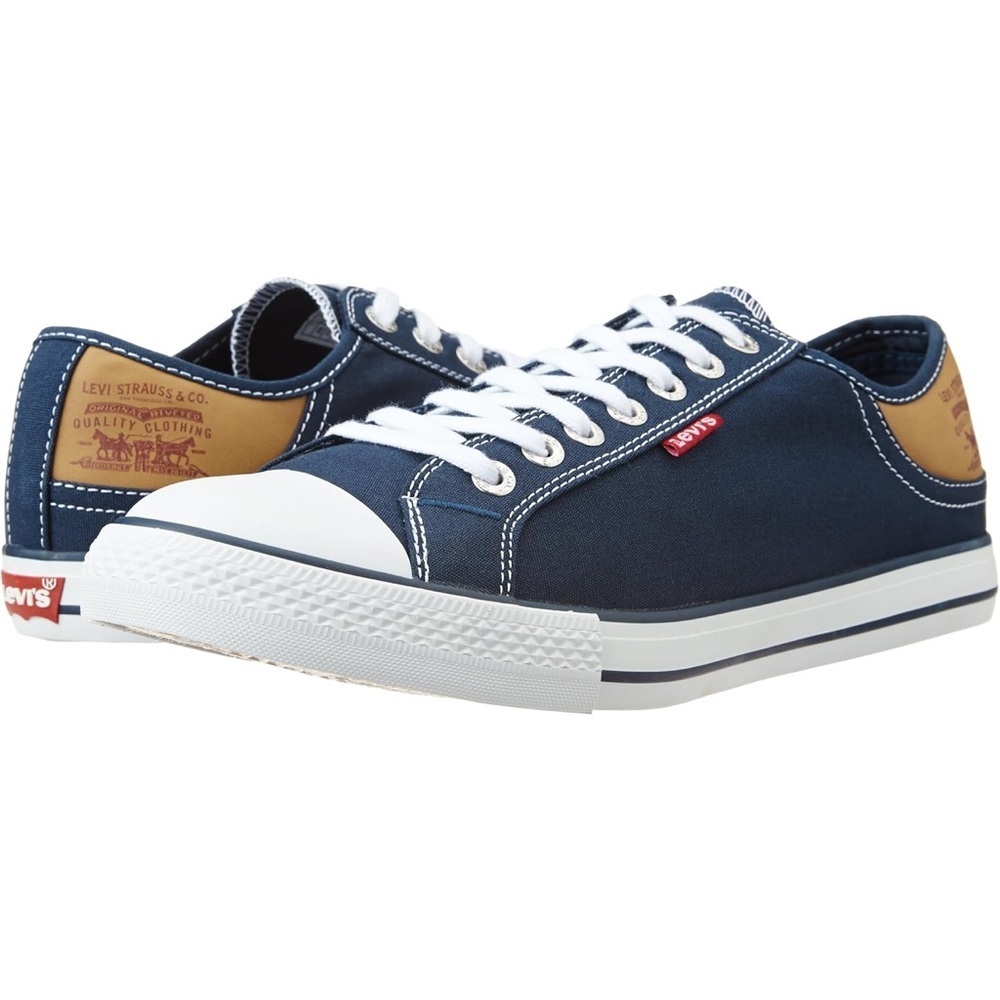 Levi’s Stan Buck Low-Top Sneakers – Navy Canvas – Men’s Size 9.5